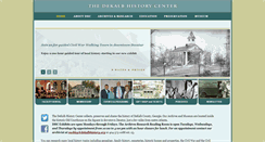 Desktop Screenshot of dekalbhistory.org